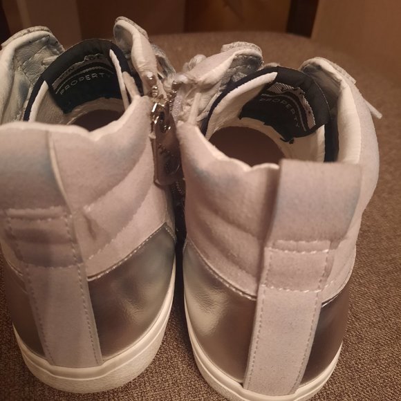 Vintage Havana limitless silver mid sneakers, size 8.5 - Picture 8 of 8